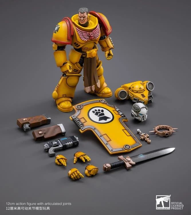 Warhammer 40K Imperial Fists Veteran Brother Thracius 1/18 Scale Figure 8 Warhammer 40K Imperial Fists Veteran Brother Thracius 1/18 Scale Figure - Image 8