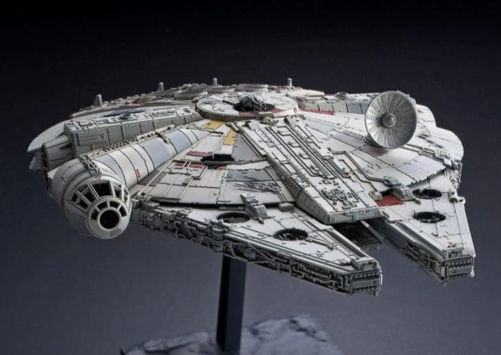 Bandai Star Wars The Rise Of Skywalker Millennium Falcon 1/144 Scale Model Kit 1 Bandai Star Wars The Rise Of Skywalker Millennium Falcon 1/144 Scale Model Kit