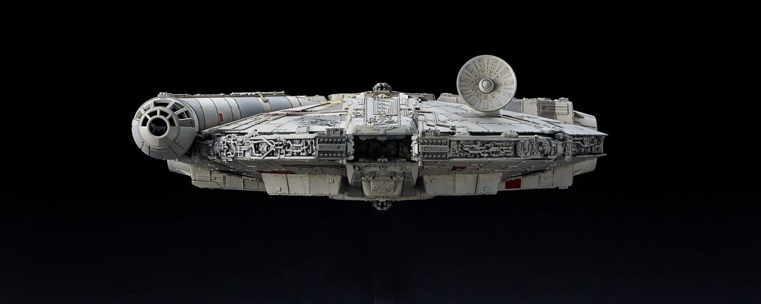 Bandai Star Wars The Rise Of Skywalker Millennium Falcon 1/144 Scale Model Kit 12 Bandai Star Wars The Rise Of Skywalker Millennium Falcon 1/144 Scale Model Kit - Image 12