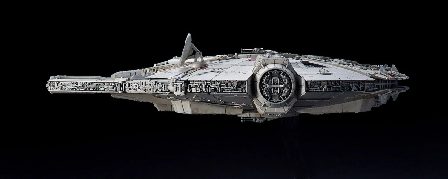 Bandai Star Wars The Rise Of Skywalker Millennium Falcon 1/144 Scale Model Kit 13 Bandai Star Wars The Rise Of Skywalker Millennium Falcon 1/144 Scale Model Kit - Image 13