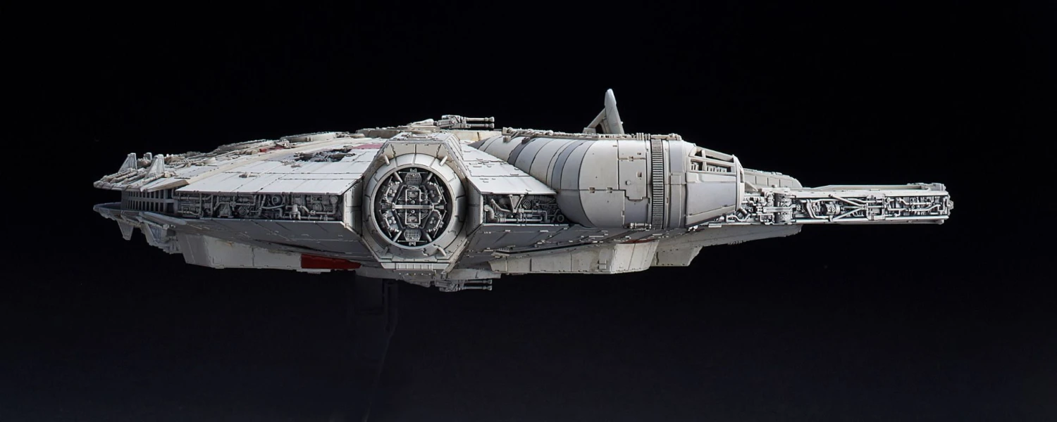 Bandai Star Wars The Rise Of Skywalker Millennium Falcon 1/144 Scale Model Kit 15 Bandai Star Wars The Rise Of Skywalker Millennium Falcon 1/144 Scale Model Kit - Image 15