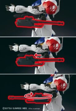 #01 Gundam Barbatos Lupus "Gundam IBO", Bandai IBO Full Mechanics 1/100 -Model Figures Store 100gundam barbatoslupus 05