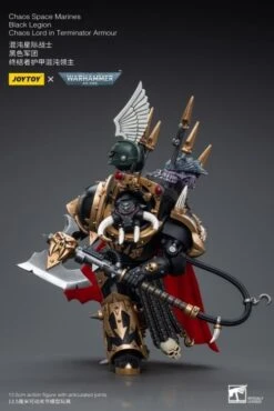 Warhammer 40K Chaos Space Marines Black Legion Chaos Lord In Terminator Armor 1/18 Scale Figure -Model Figures Store 12e32e3a 761a 4e52 bb9e 78cf475083e1