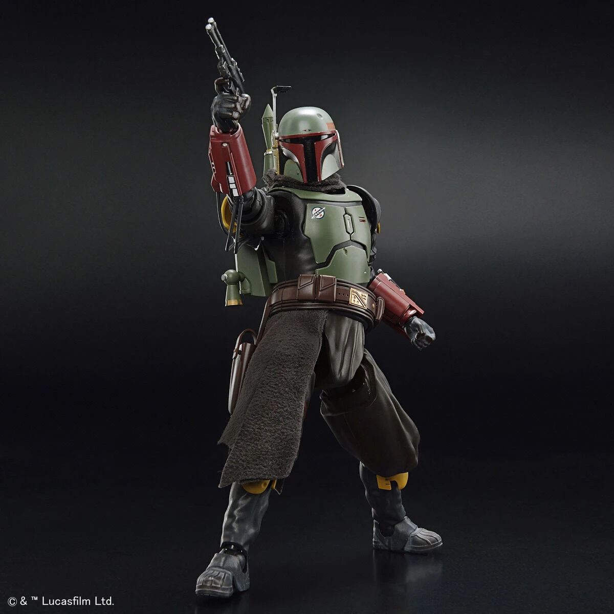Bandai The Mandalorian Boba Fett 1/12 Scale Model Kit 4 Bandai The Mandalorian Boba Fett 1/12 Scale Model Kit - Image 4