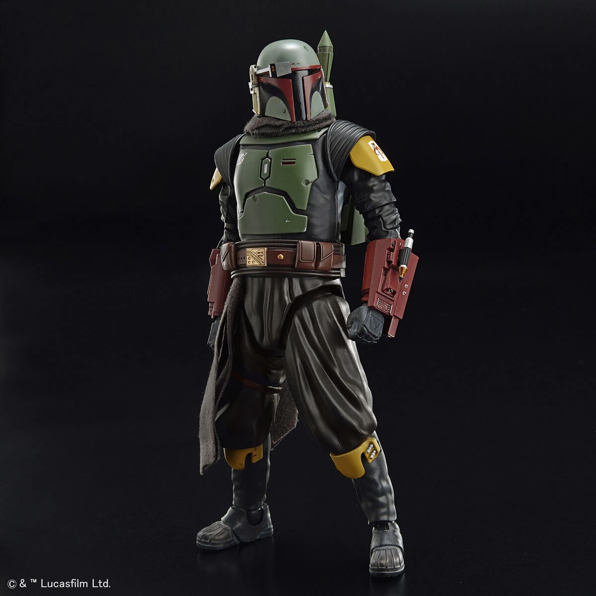 Bandai The Mandalorian Boba Fett 1/12 Scale Model Kit 6 Bandai The Mandalorian Boba Fett 1/12 Scale Model Kit - Image 6