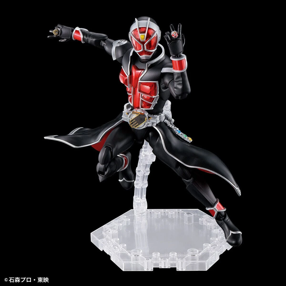 Bandai Kamen Rider Figure-rise Standard Kamen Rider Wizard (Flame Style Ver.) Model Kit 6 Bandai Kamen Rider Figure-rise Standard Kamen Rider Wizard (Flame Style Ver.) Model Kit - Image 6