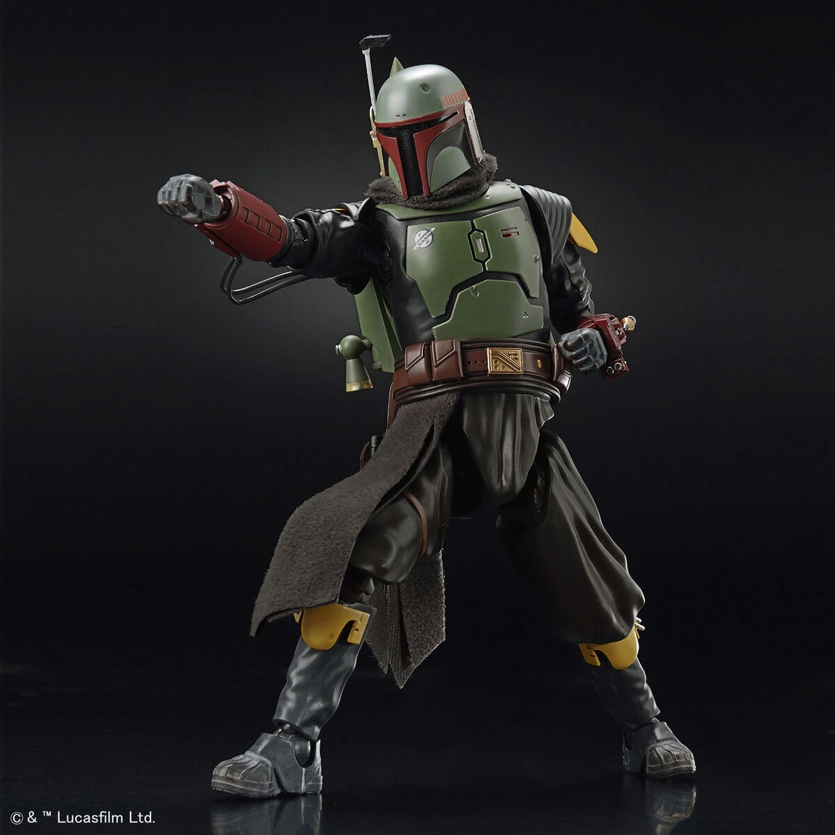 Bandai The Mandalorian Boba Fett 1/12 Scale Model Kit 7 Bandai The Mandalorian Boba Fett 1/12 Scale Model Kit - Image 7