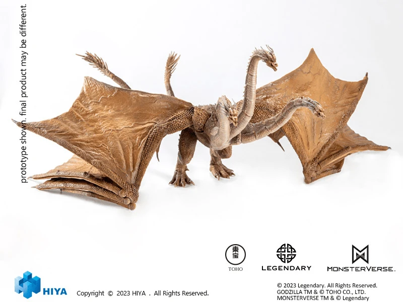 Godzilla: King Of The Monsters King Ghidorah Figure 10 Godzilla: King Of The Monsters King Ghidorah Figure - Image 10