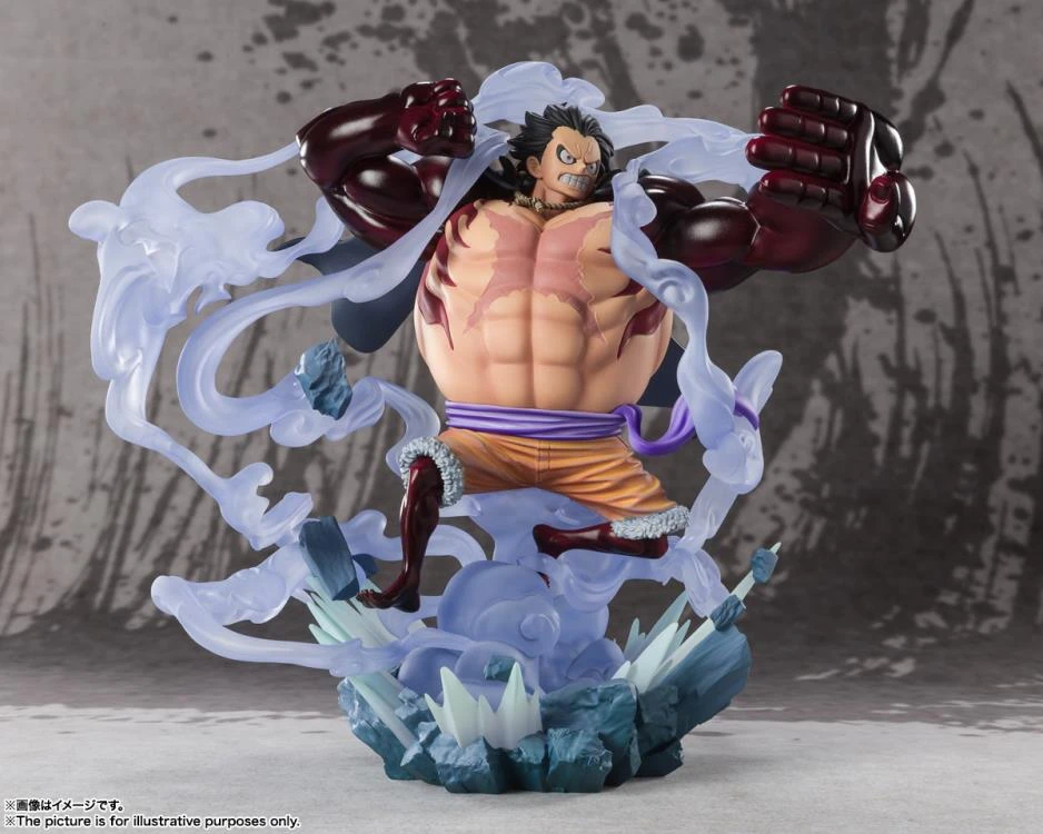 Bandai One Piece FiguartsZERO Extra Battle Monkey D. Luffy (Gear 4) Battle Of Monsters On Onigashima 3 Bandai One Piece FiguartsZERO Extra Battle Monkey D. Luffy (Gear 4) Battle Of Monsters On Onigashima - Image 3