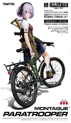 TomyTec Little Armory 1/12 LM008 Montague Paratrooper Folding MTB Bike (Plastic Model Version)