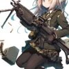 TomyTec Little Armory 1/12 LA046 5.56mm Machine Gun