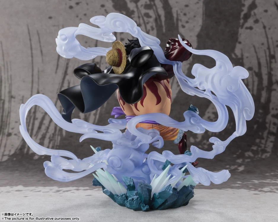 Bandai One Piece FiguartsZERO Extra Battle Monkey D. Luffy (Gear 4) Battle Of Monsters On Onigashima 4 Bandai One Piece FiguartsZERO Extra Battle Monkey D. Luffy (Gear 4) Battle Of Monsters On Onigashima - Image 4