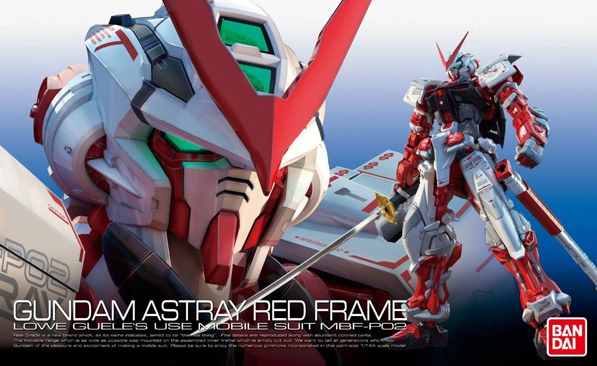 Bandai RG 1/144 #19 Gundam Astray Red Frame 2 Bandai RG 1/144 #19 Gundam Astray Red Frame - Image 2