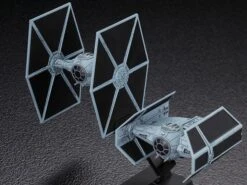 Bandai Star Wars Vehicle Model #007 TIE Advanced X1 & Fighter Set 1/144 Scale Model Kit