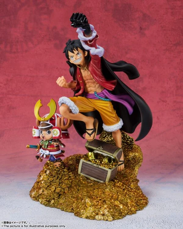 Bandai One Piece FiguartsZERO Monkey D. Luffy (WT100 Commemorative: Daikaizoku Hyakkei) 4 Bandai One Piece FiguartsZERO Monkey D. Luffy (WT100 Commemorative: Daikaizoku Hyakkei) - Image 4