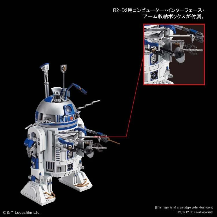 Bandai Star Wars R5-J2 1/12 Scale Model Kit 4 Bandai Star Wars R5-J2 1/12 Scale Model Kit - Image 4