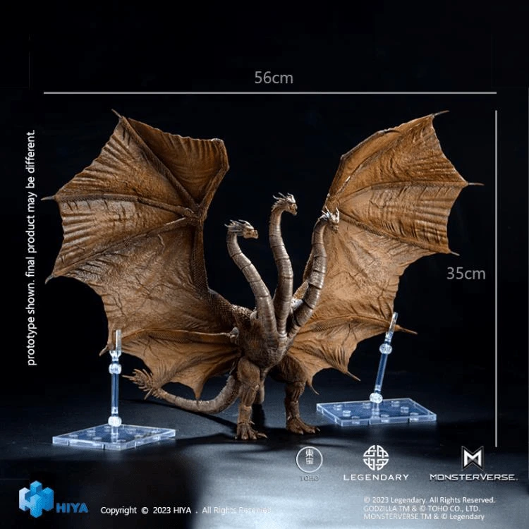 Godzilla: King Of The Monsters King Ghidorah Figure 11 Godzilla: King Of The Monsters King Ghidorah Figure - Image 11