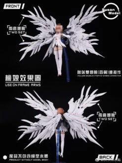 1/144 Wing Model Kit (White) Susan Model [SU013-A] -Model Figures Store 270252413 10221604076996660 1718060937064229500 n