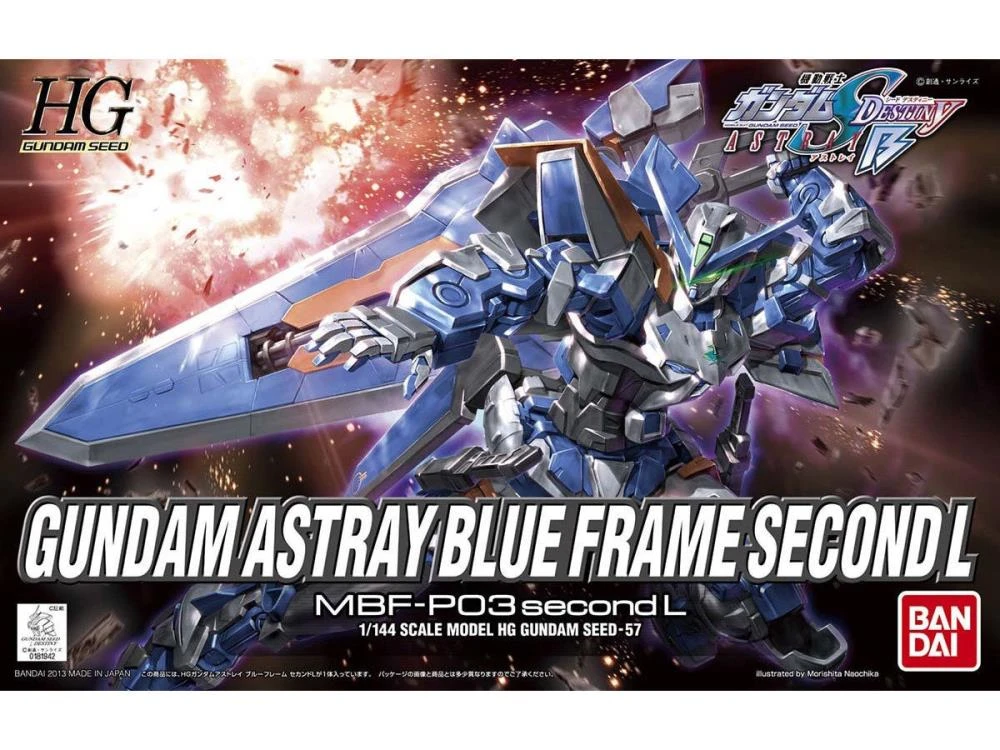 Bandai HGGS 1/144 #57 Gundam Astray Blue Frame Second L 2 Bandai HGGS 1/144 #57 Gundam Astray Blue Frame Second L - Image 2