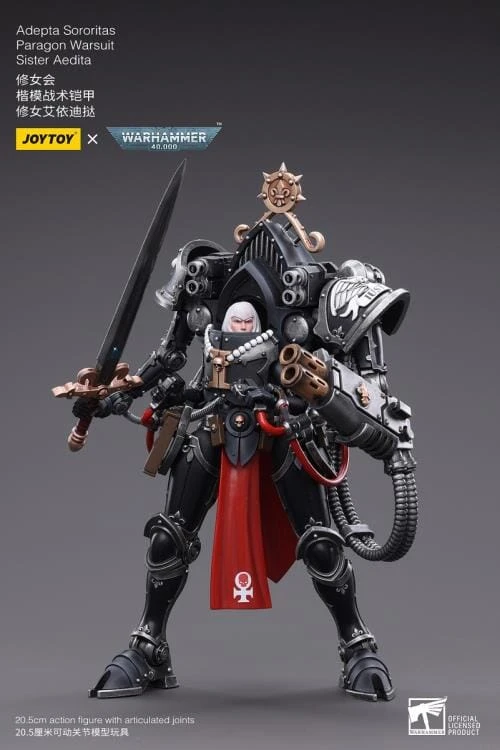 Warhammer 40k Adepta Sororitas Paragon Warsuit Sister Aedita 1/18 Scale Figure 2 Warhammer 40k Adepta Sororitas Paragon Warsuit Sister Aedita 1/18 Scale Figure - Image 2