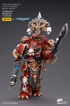 Warhammer 40K Chaos Space Marines Crimson Slaughter Brother Karvult 1/18 Scale Figure -Model Figures Store 332ad8f0 36f9 43ff 8215 42cec9c7168b