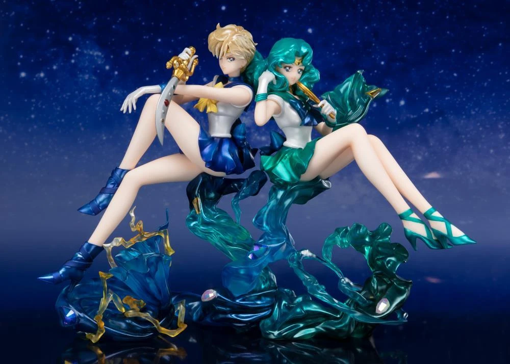 Bandai Sailor Moon FiguartsZERO Chouette Sailor Neptune 6 Bandai Sailor Moon FiguartsZERO Chouette Sailor Neptune - Image 6