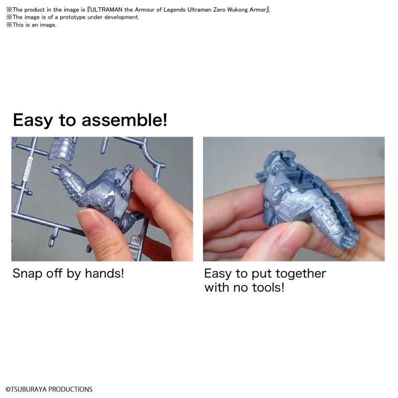 Bandai Ultraman Armour Of Legends Ultraman Zero (Belial Lu Bu Armour) Model Kit 5 Bandai Ultraman Armour Of Legends Ultraman Zero (Belial Lu Bu Armour) Model Kit - Image 5