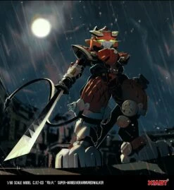 Iron Roars Maneuver Armored Walker C.A.T.-03 Robbery Fire 1/60 Scale Model Kit -Model Figures Store 3 09