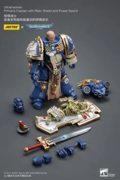 Warhammer 40K Ultramarines Primaris Captain (Relic Shield And Power Sword) 1/18 Scale Figure -Model Figures Store 3b2c9bca 79f4 411d a268 db4fa0f3a10f
