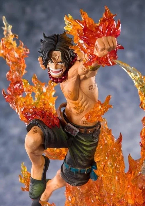 Bandai One Piece FiguartsZERO Portgas D. Ace (Commander Of The Whitebeard 2nd Division) 1 Bandai One Piece FiguartsZERO Portgas D. Ace (Commander Of The Whitebeard 2nd Division)