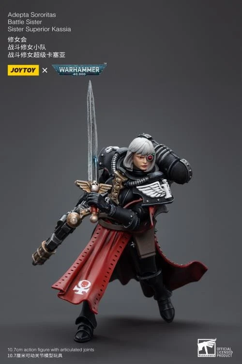 Warhammer 40K Adepta Sororitas Battle Sister Superior Kassia 1/18 Scale Figure 4 Warhammer 40K Adepta Sororitas Battle Sister Superior Kassia 1/18 Scale Figure - Image 4