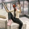 Chainsaw Man Denji As Chainsaw Man Premium Perching Figure