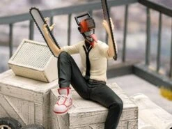 Chainsaw Man Denji As Chainsaw Man Premium Perching Figure