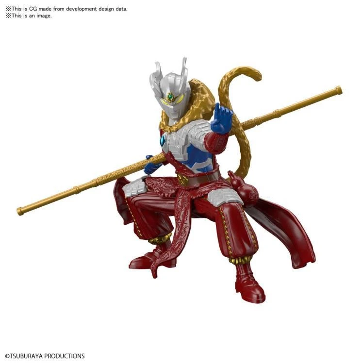 Bandai Ultraman Armour Of Legends Ultraman Zero (Wukong Armour) Model Kit 2 Bandai Ultraman Armour Of Legends Ultraman Zero (Wukong Armour) Model Kit - Image 2