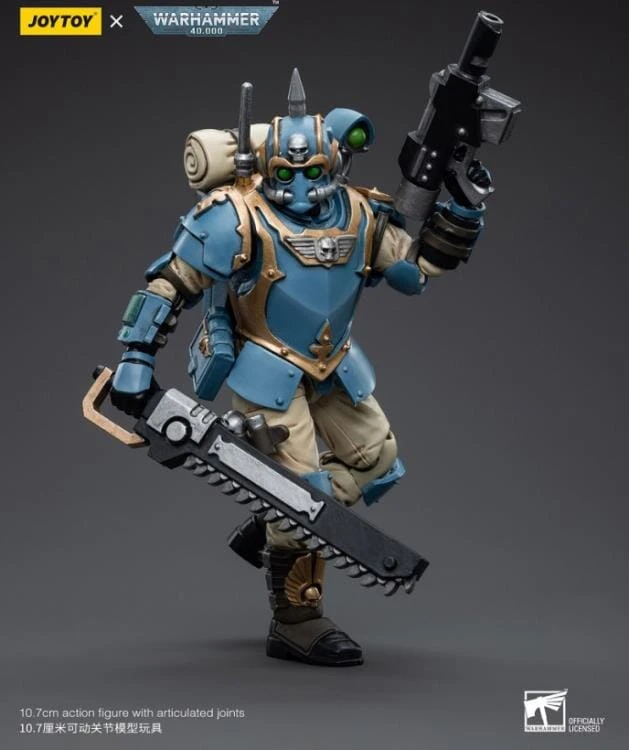 Warhammer 40k Astra Militarum Tempestus Scions Squad 55th Kappic Eagles Tempestor 1/18 Scale Figure 5 Warhammer 40k Astra Militarum Tempestus Scions Squad 55th Kappic Eagles Tempestor 1/18 Scale Figure - Image 5