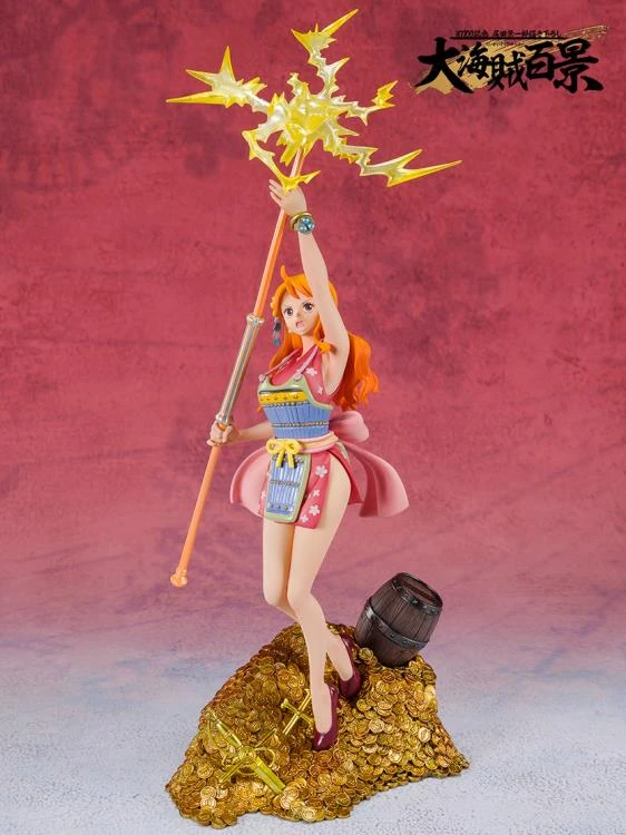 Bandai One Piece FiguartsZERO Nami (WT100 Commemorative: Daikaizoku Hyakkei) 2 Bandai One Piece FiguartsZERO Nami (WT100 Commemorative: Daikaizoku Hyakkei) - Image 2