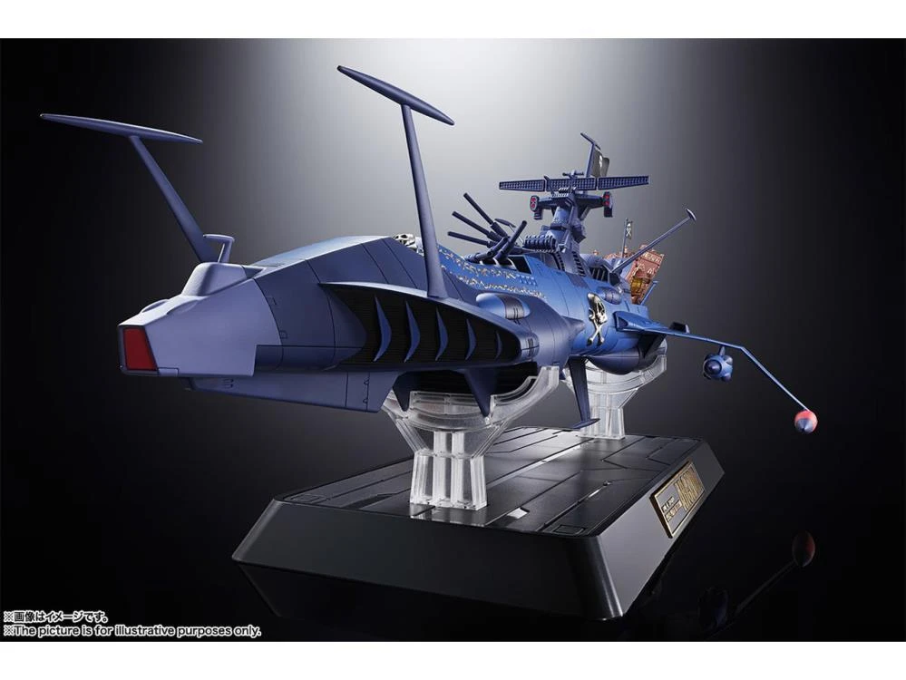 Bandai Space Pirate Captain Harlock Soul Of Chogokin GX-93 Space Pirate Battleship Arcadia 3 Bandai Space Pirate Captain Harlock Soul Of Chogokin GX-93 Space Pirate Battleship Arcadia - Image 3