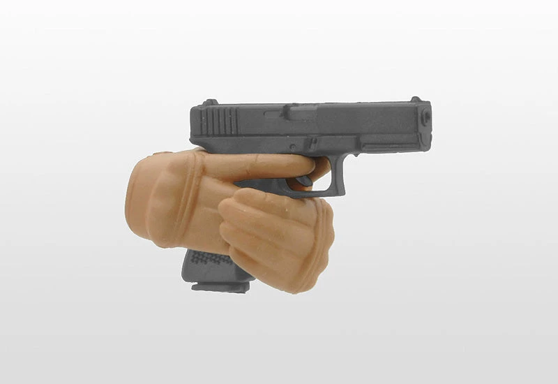 Little Armory LAOP06 Figma Tactical Gloves 2 Handgun Set (Tan) 3 Little Armory LAOP06 Figma Tactical Gloves 2 Handgun Set (Tan) - Image 3