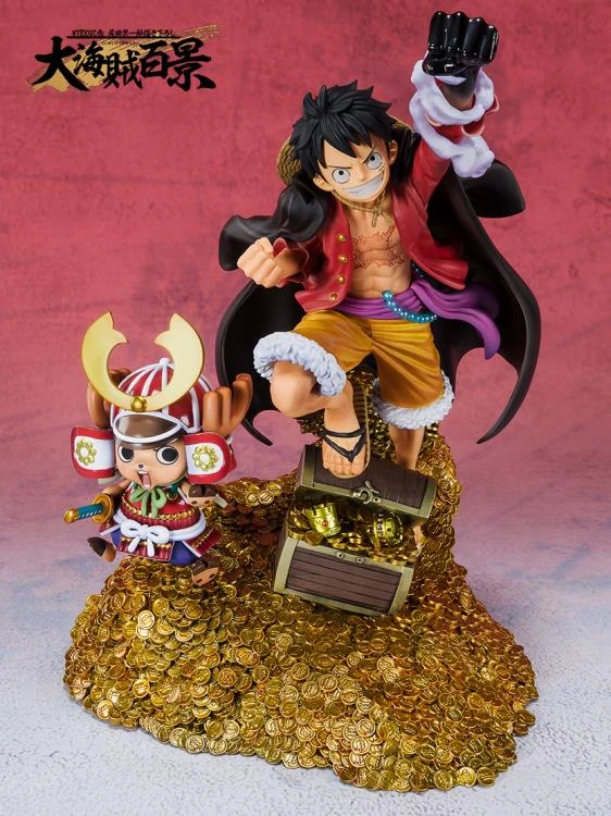 Bandai One Piece FiguartsZERO Monkey D. Luffy (WT100 Commemorative: Daikaizoku Hyakkei) 2 Bandai One Piece FiguartsZERO Monkey D. Luffy (WT100 Commemorative: Daikaizoku Hyakkei) - Image 2