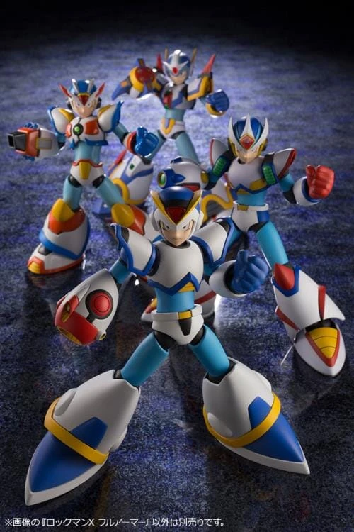 Kotobukiya Mega Man X Full Armor 1/12 Scale Model Kit 19 Kotobukiya Mega Man X Full Armor 1/12 Scale Model Kit - Image 19