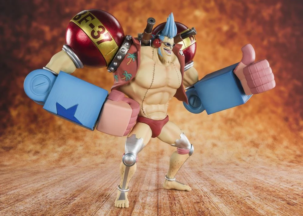 Bandai One Piece FiguartsZERO Iron Man Franky 4 Bandai One Piece FiguartsZERO Iron Man Franky - Image 4