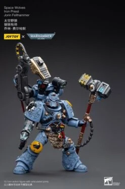 Warhammer 40K Space Wolves Iron Priest Jorin Fellhammer 1/18 Scale Figure -Model Figures Store 7f2edc3e 3fe1 4aed 8bdc bb9f49213899
