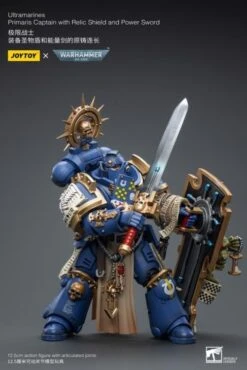 Warhammer 40K Ultramarines Primaris Captain (Relic Shield And Power Sword) 1/18 Scale Figure -Model Figures Store 7f5bfaf9 a5af 4ecb a11f e5046d6f76b7