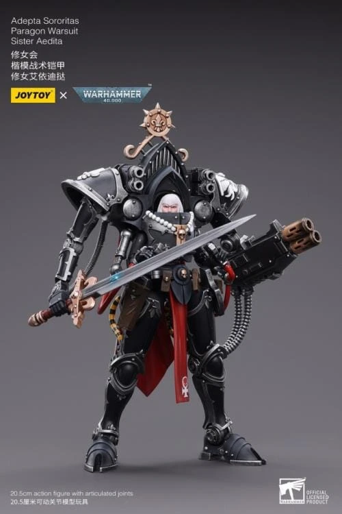 Warhammer 40k Adepta Sororitas Paragon Warsuit Sister Aedita 1/18 Scale Figure 13 Warhammer 40k Adepta Sororitas Paragon Warsuit Sister Aedita 1/18 Scale Figure - Image 13