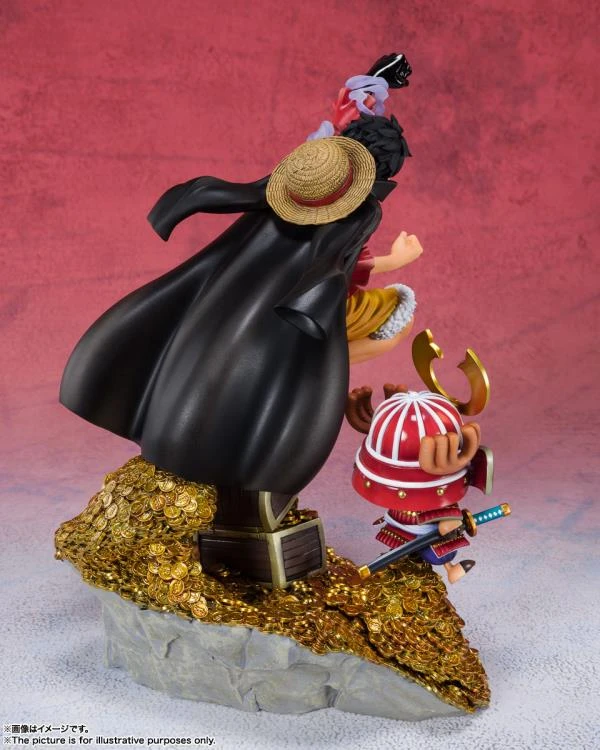 Bandai One Piece FiguartsZERO Monkey D. Luffy (WT100 Commemorative: Daikaizoku Hyakkei) 5 Bandai One Piece FiguartsZERO Monkey D. Luffy (WT100 Commemorative: Daikaizoku Hyakkei) - Image 5