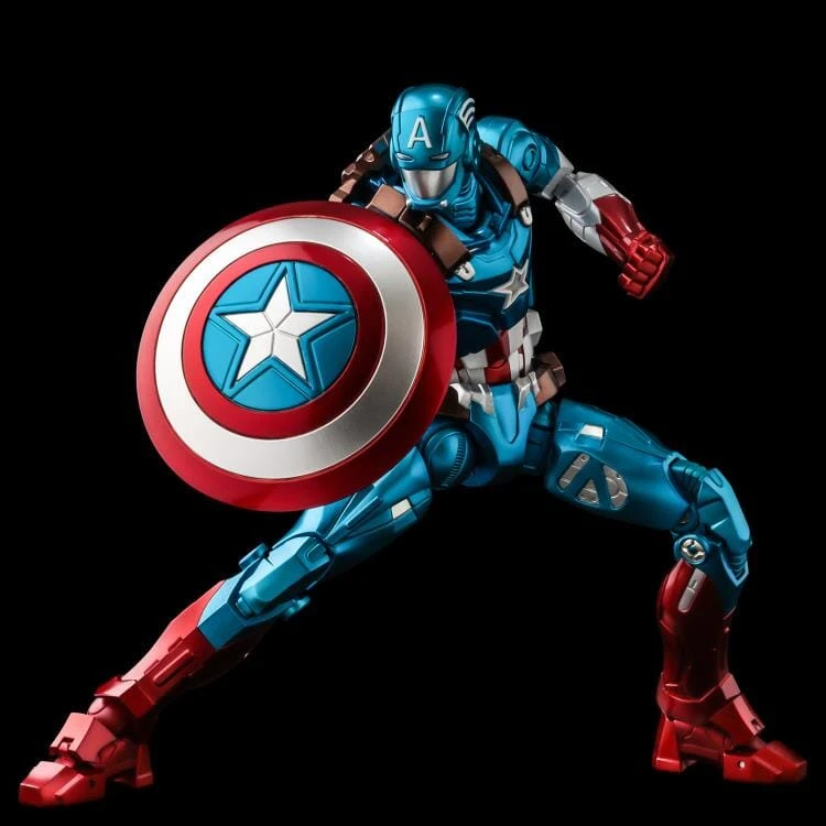 Bandai Marvel Fighting Armor Captain America Figure 4 Bandai Marvel Fighting Armor Captain America Figure - Image 4