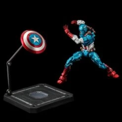 Bandai Marvel Fighting Armor Captain America Figure 28 Bandai Marvel Fighting Armor Captain America Figure -Model Figures Store 86b20930 3c67 4372 9983 dd14d8b8fc4f