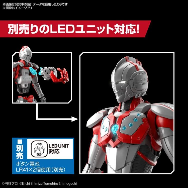 Bandai Ultraman Figure-rise Standard Ultraman Suit Zoffy (Action Ver.) Model Kit 7 Bandai Ultraman Figure-rise Standard Ultraman Suit Zoffy (Action Ver.) Model Kit - Image 7