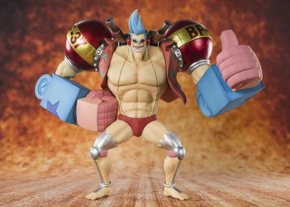 Bandai One Piece FiguartsZERO Iron Man Franky 2 Bandai One Piece FiguartsZERO Iron Man Franky - Image 2