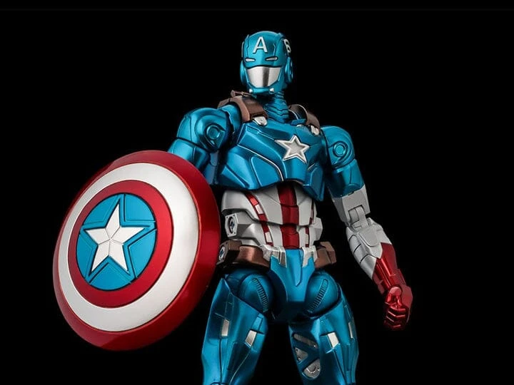 Bandai Marvel Fighting Armor Captain America Figure 1 Bandai Marvel Fighting Armor Captain America Figure